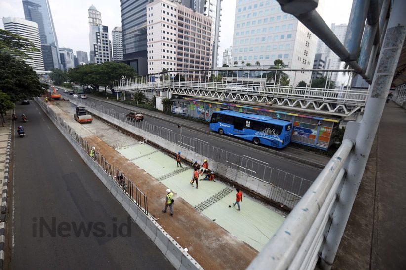 Jalan Jenderal Sudirman Mulai Direvitalisasi - Bagian 1