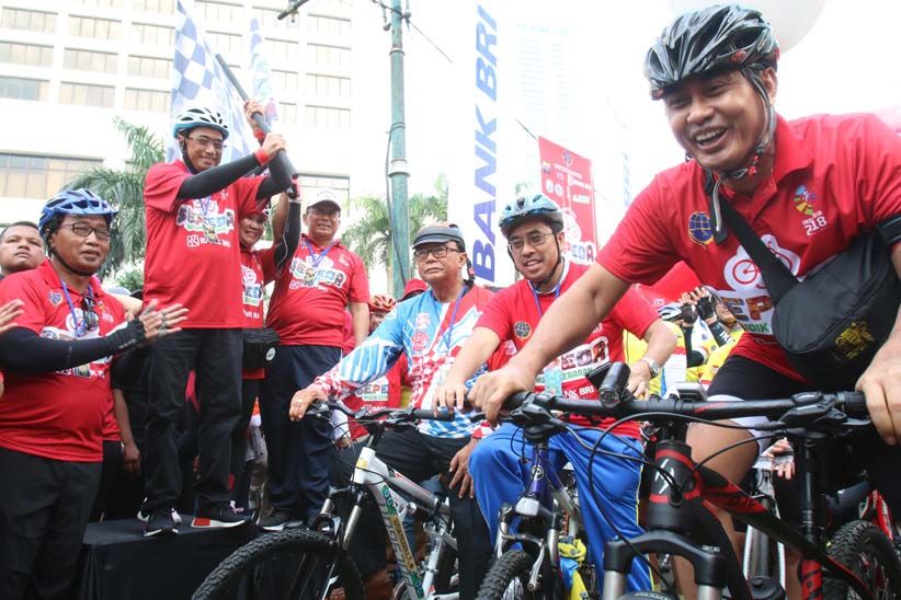 BRI dan Kemenhub Kampanye Zero Accident Ride selama Mudik Lebaran 2018 - Bagian 4
