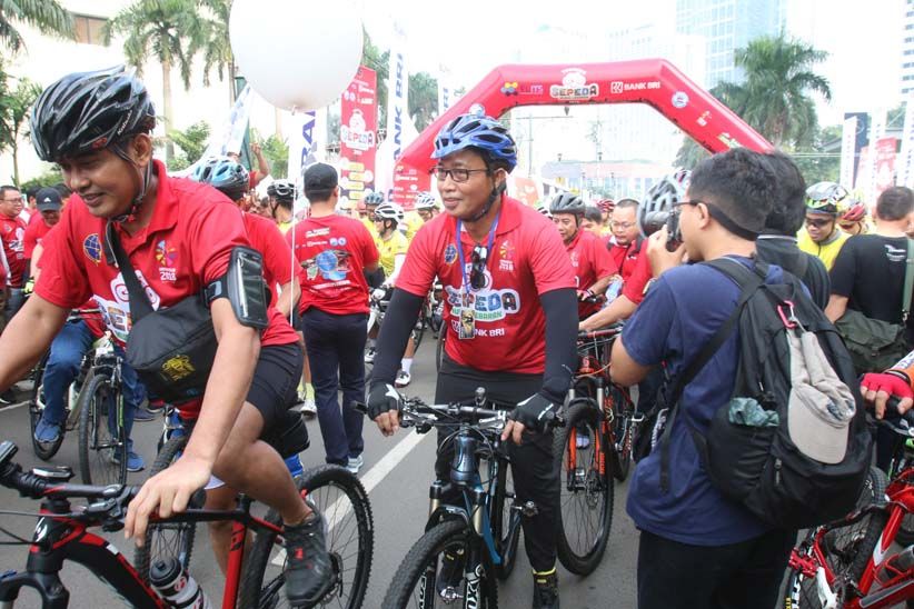 BRI dan Kemenhub Kampanye Zero Accident Ride selama Mudik Lebaran 2018 - Bagian 5