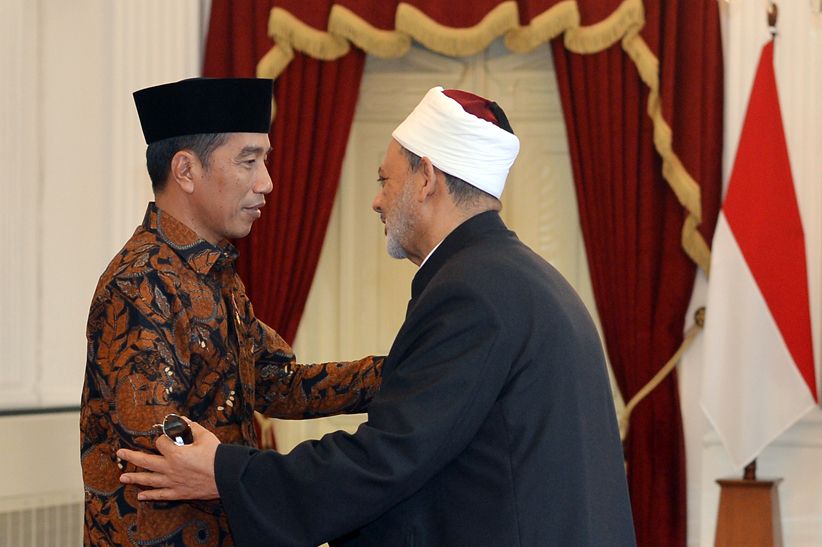 Presiden Jokowi Bertemu Imam Besar Al Azhar Muhammad Ath-Thayyib - Bagian 3