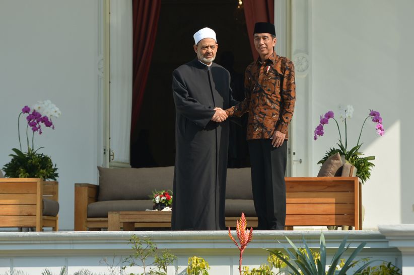 Presiden Jokowi Bertemu Imam Besar Al Azhar Muhammad Ath-Thayyib - Bagian 1