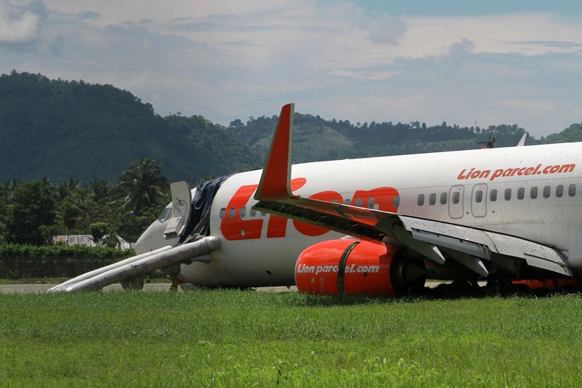 Pesawat Lion Air Belum Dievakuasi, Begini Kondisi Bandara Gorontalo - Bagian 2