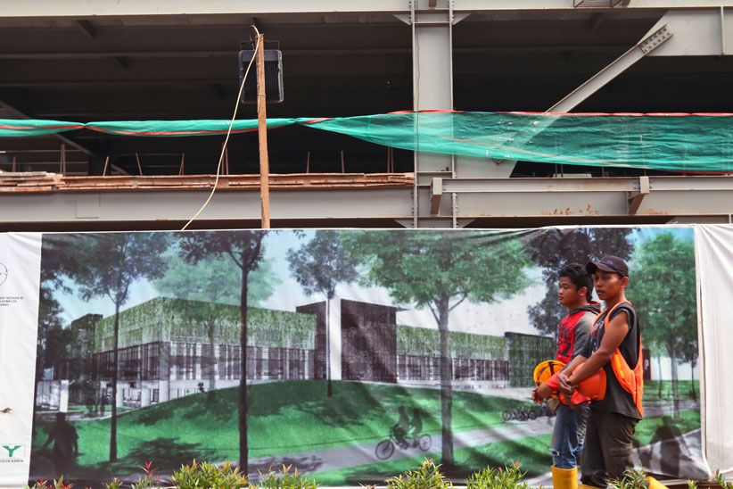 Elevated Parking Senayan Rampung Sebelum Asian Games 2018 - Bagian 1