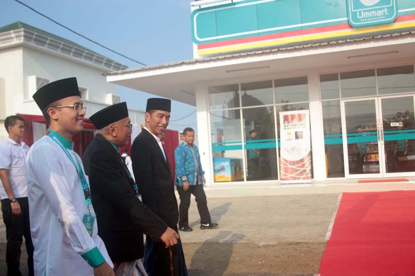 Presiden Jokowi Resmikan Ummart, Minimarket Modern di Pesantren  - Bagian 2