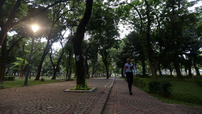 Asyiknya Ngabuburit di Taman Barat Monas - Bagian 4