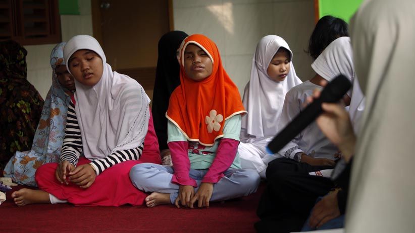 Suasana Pesantren Kilat di SLB-A Pembina Lebak Bulus - Bagian 4