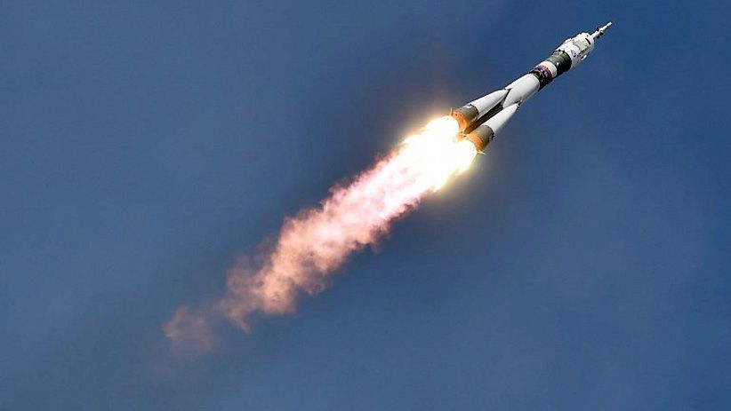 Foto-Foto Roket Soyuz MS-09 Meluncur ke Luar Angkasa Bawa 3 Astronot - Bagian 1