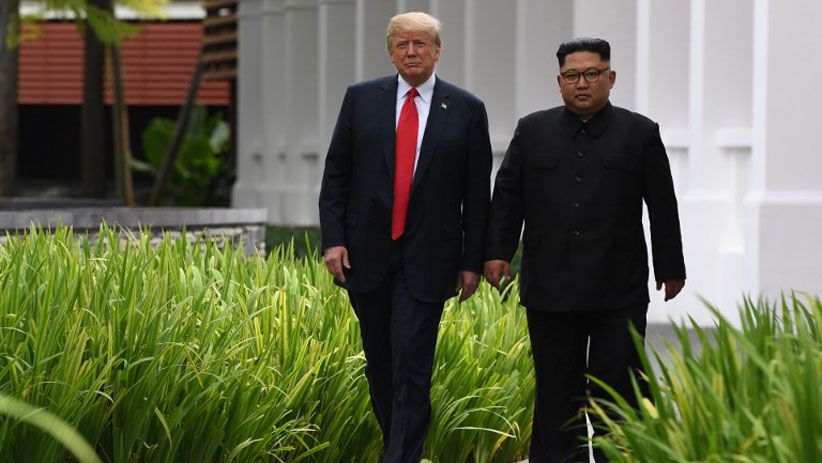 Usai Tandatangani Dokumen, Trump Janji Undang Kim Jong Un ke Gedung Putih - Bagian 6