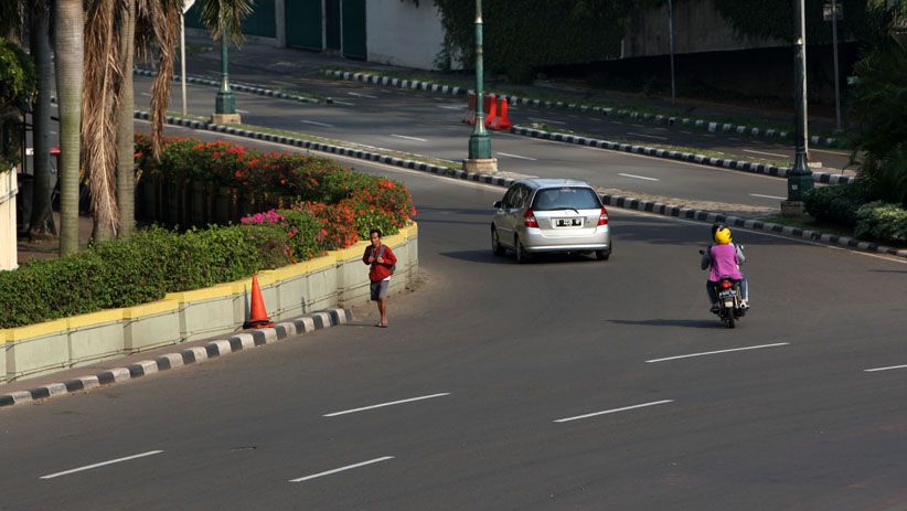 Menikmati Jalan Sepi dan Lengang di Jakarta - Bagian 4