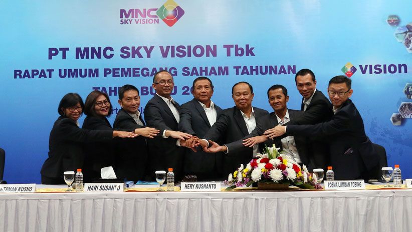 RUPST MNC Sky Vision Setujui Susunan Direksi Baru - Bagian 1