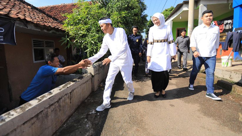 Dedi Mulyadi Nyoblos di TPS Bernuansa Piala Dunia - Bagian 4
