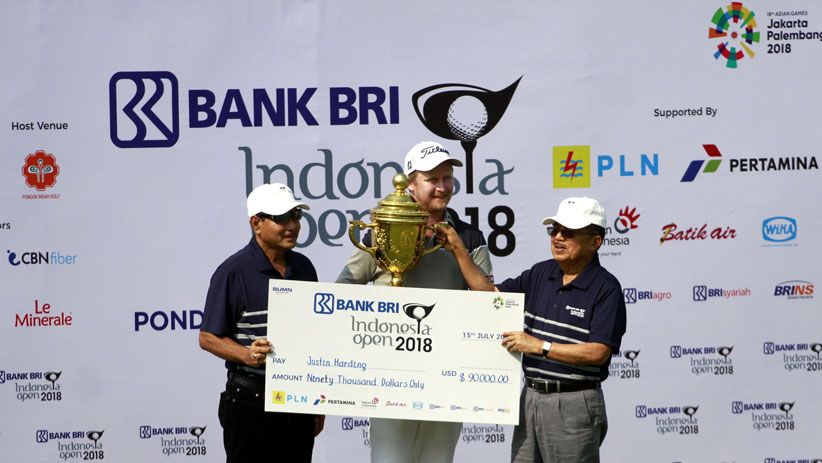 Wapres JK Hadiri Turnamen Golf Bank BRI Indonesia Open 2018 - Bagian 1