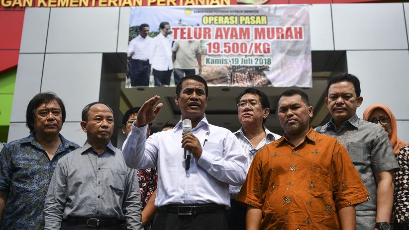 Kementerian Pertanian Jual 100 Ton Telur Ayam Rp19.500 per Kg - Bagian 4