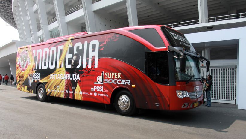 Ini Bus Baru Timnas Indonesia yang Baru Diluncurkan - Bagian 1