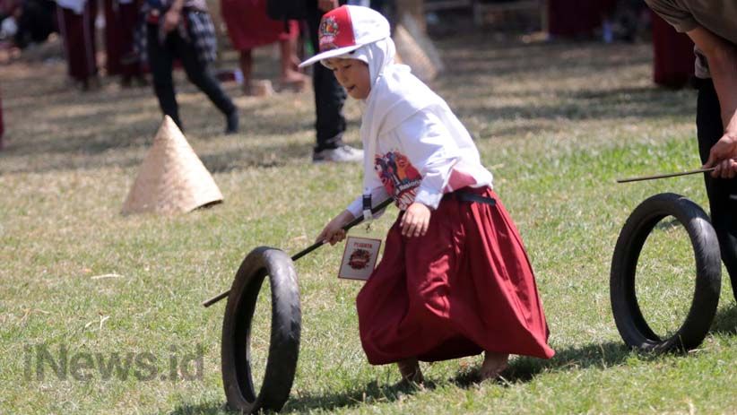 Permainan Tradisional Warnai Peringatan Hari Anak Nasional di Pasuruan - Bagian 1