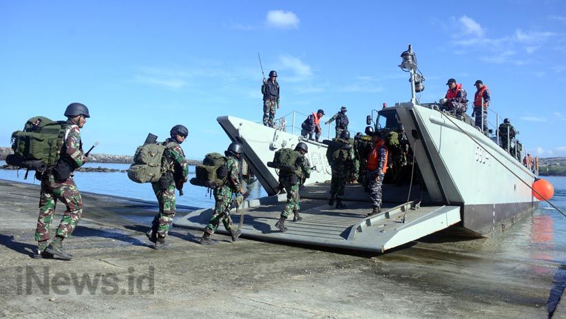Prajurit Korps Marinir Indonesia Latihan Debarkasi dan Embarkasi di Hawaii - Bagian 4
