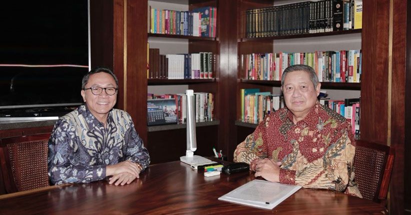 SBY Bertemu Zulkifli Hasan Bahas Koalisi Pilpres 2019 - Bagian 4