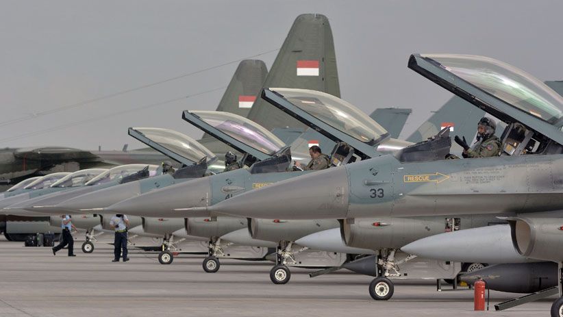 8 Pesawat F-16 TNI AU Ikuti Latihan Terbesar Angkatan Udara Australia - Bagian 1