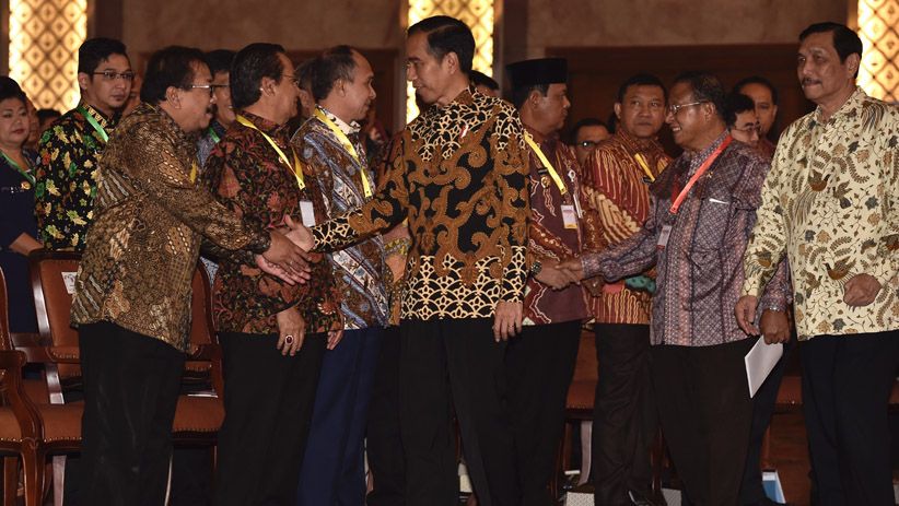 Presiden Jokowi Buka Rakornas Pengendalian Inflasi Tahun 2018 - Bagian 4