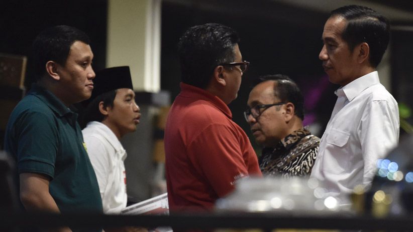 Momen Akrab Jokowi bersama 9 Sekjen Partai Pendukung - Bagian 3