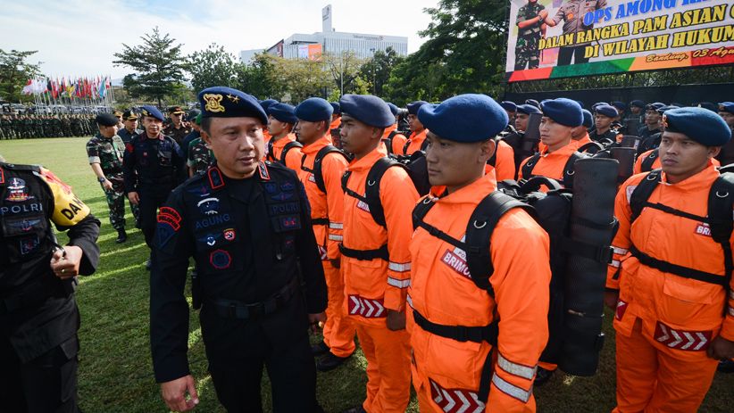 10.200 Personel Gabungan se-Jawa Barat Amankan Asian Games 2018 - Bagian 2