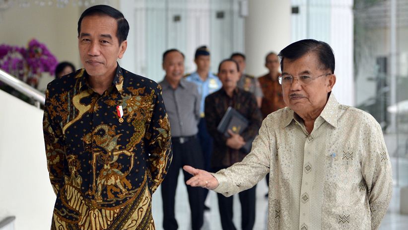 Jokowi Bertemu JK, Sampaikan Pendaftaran Capres dan Cawapres Besok - Bagian 1