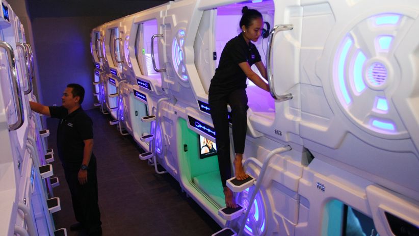 Pertama di Indonesia, Ini Fasilitas Hotel Kapsul Bandara - Bagian 2