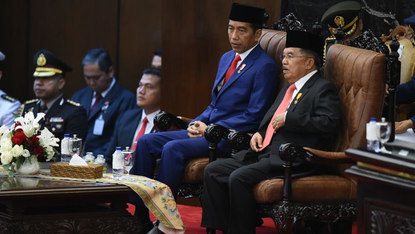 Presiden Jokowi Hadiri Sidang Tahunan MPR - Bagian 3