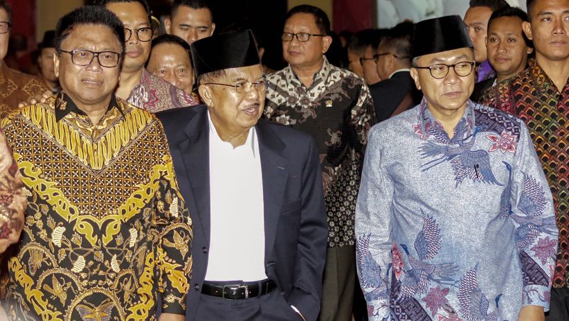 Wapres Jusuf Kalla Hadiri Peringatan Hari Konstitusi - Bagian 1