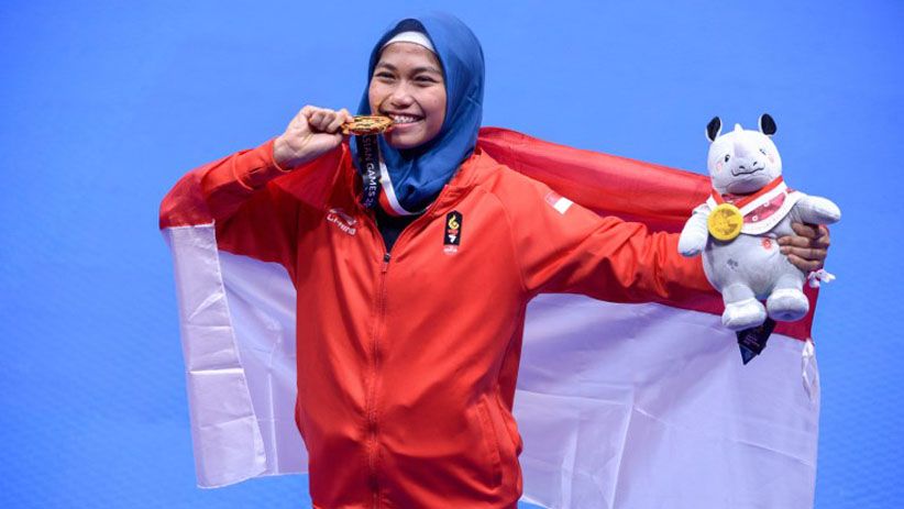 Senyum Taekwondoin Defia Rosmaniar, Sumbang Emas Pertama untuk Indonesia - Bagian 1