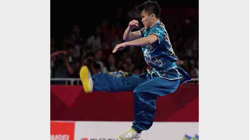 Aksi Marvelo, Atlet Wushu Penyumbang Medali Pertama untuk Indonesia - Bagian 3