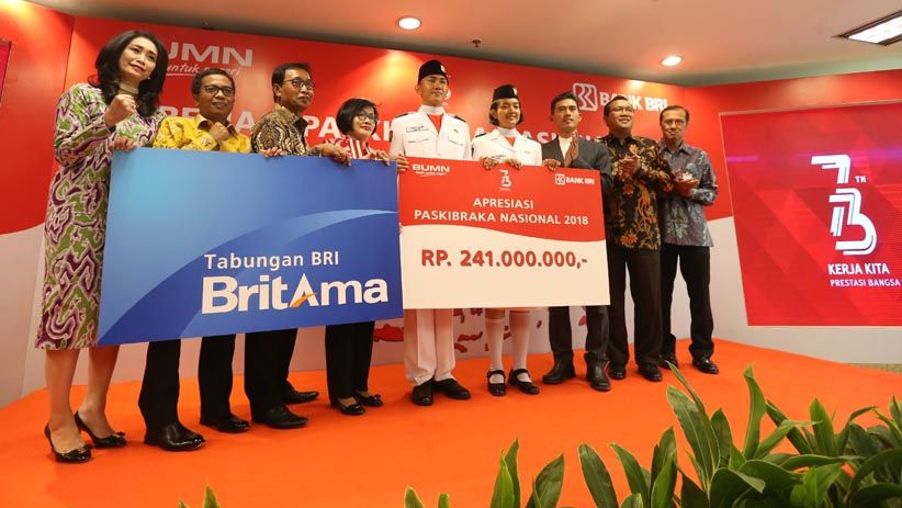 Bank BRI Apresiasi Prestasi Tim Paskibraka Nasional 2018 - Bagian 1