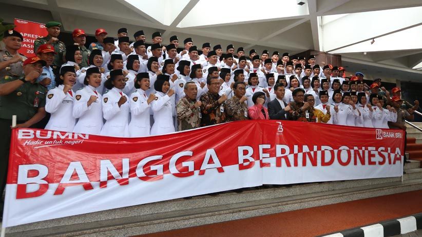 Bank BRI Apresiasi Prestasi Tim Paskibraka Nasional 2018 - Bagian 4