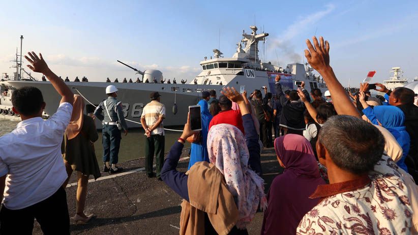 Bertugas ke Lebanon, Satgas MTF TNI Jalankan Misi Perdamaian PBB - Bagian 1