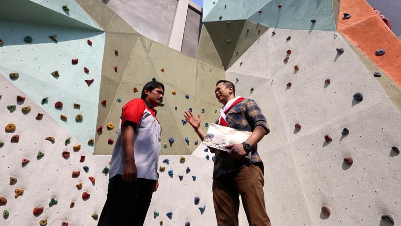 Eiger Kerja Sama dengan FPTI Jatim, Sediakan Alat Latihan Panjat Tebing  - Bagian 1