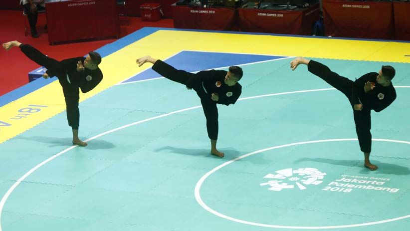 Momen Tim Pencak Silat Beregu Sumbang Medali Emas ke-15 untuk Indonesia - Bagian 4