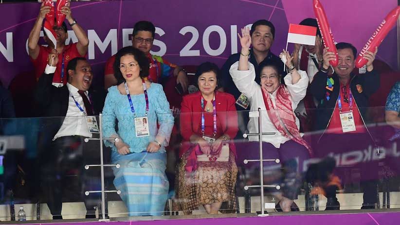 Megawati dan Budi Gunawan Duduk Berdampingan Nonton Final Bulu Tangkis - Bagian 2