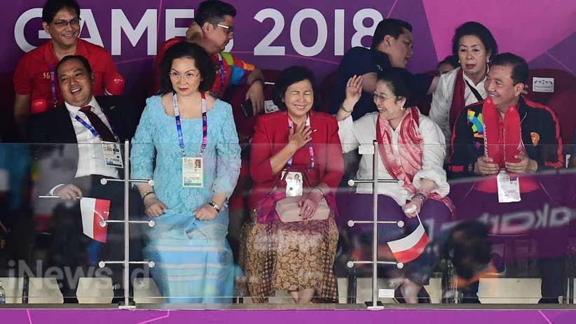 Megawati dan Budi Gunawan Duduk Berdampingan Nonton Final Bulu Tangkis - Bagian 4