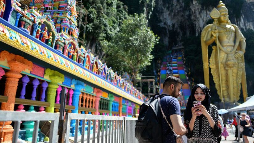Indahnya Warna-Warni Kuil Batu Caves yang Instagramable - Bagian 3