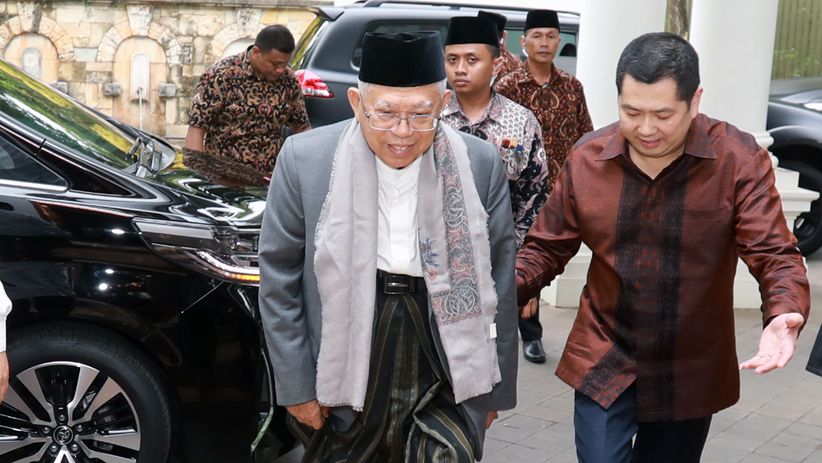 KH Ma'ruf Amin Silaturahmi ke Kediaman Hary Tanoe - Bagian 7