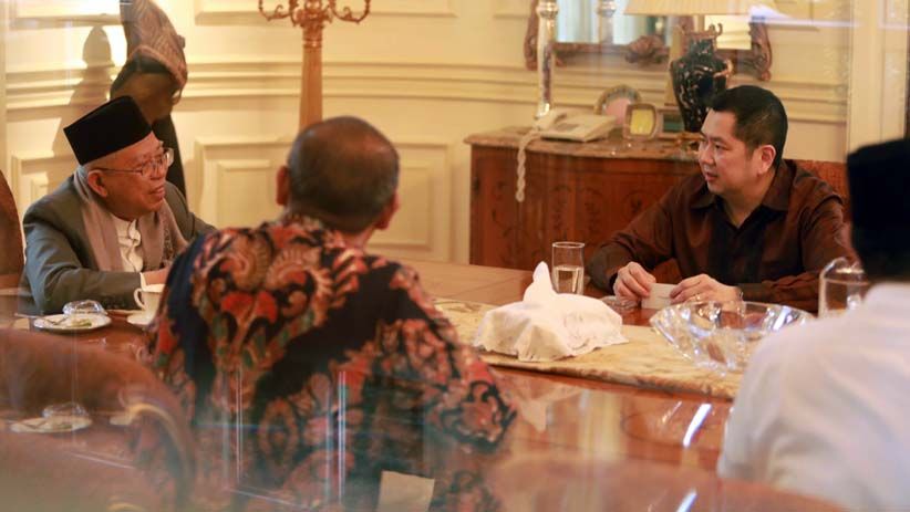 KH Ma'ruf Amin Silaturahmi ke Kediaman Hary Tanoe - Bagian 6