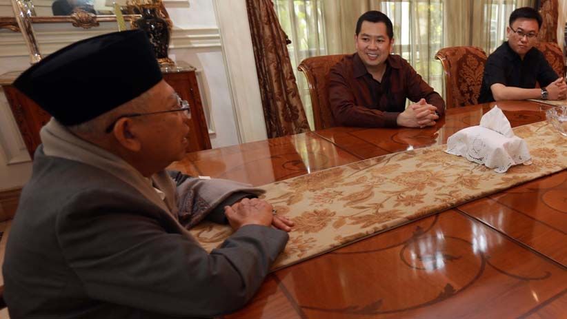 KH Ma'ruf Amin Silaturahmi ke Kediaman Hary Tanoe - Bagian 4