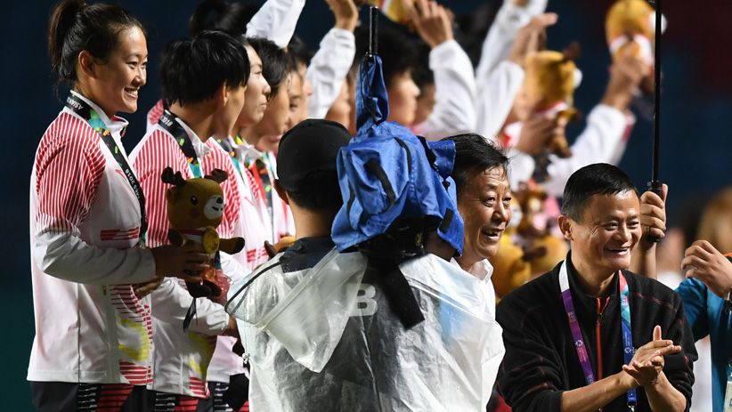 Potret Bos Alibaba Group Jack Ma di Asian Games 2018 - Bagian 2