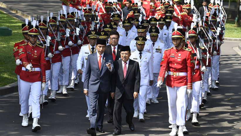 Kirab 9 Gubernur dan Wakil Gubernur sebelum Dilantik Presiden Jokowi - Bagian 1
