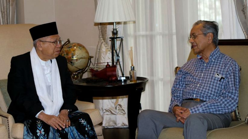 KH Ma'ruf Amin Bertemu PM Mahathir Mohamad di Malaysia - Bagian 1