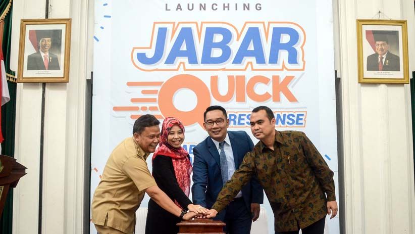 Gubernur Ridwan Kamil Luncurkan Jabar Quick Response - Bagian 1