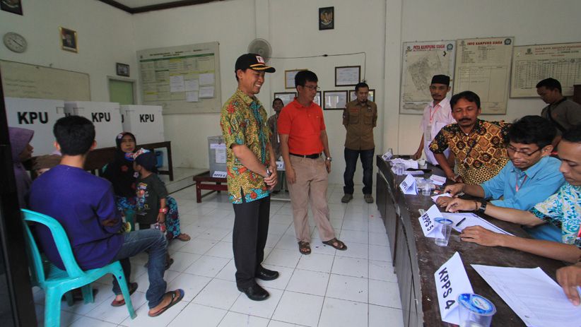 Suasana Pemungutan Suara Ulang 24 TPS di Cirebon  - Bagian 2