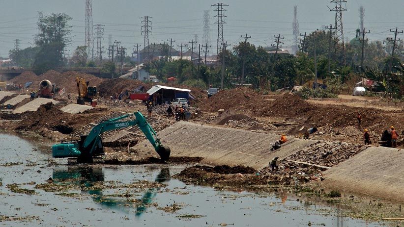 Proyek Normalisasi Sungai BKT Semarang Selesai Akhir Tahun - Bagian 2