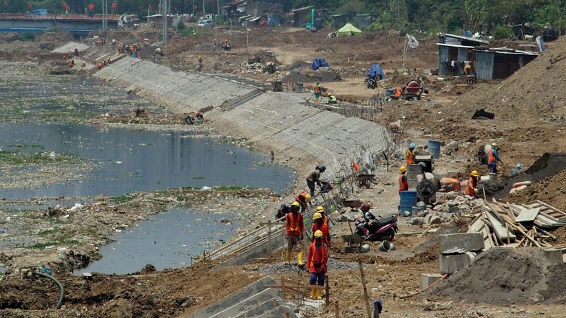Proyek Normalisasi Sungai BKT Semarang Selesai Akhir Tahun - Bagian 3
