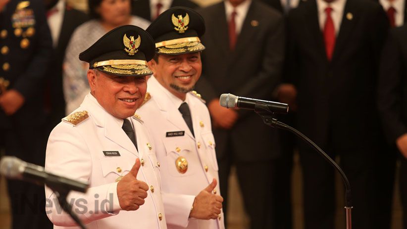 Presiden Jokowi Lantik Gubernur Sumatera Selatan dan Kalimantan Timur - Bagian 3